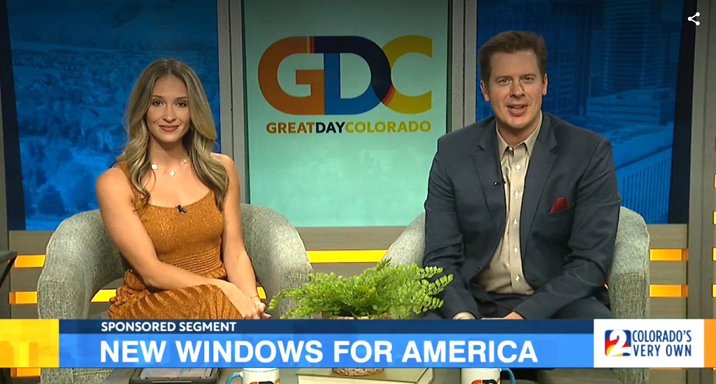 Great Day Colorado | Need new energy-efficient windows | New Windows for America can help