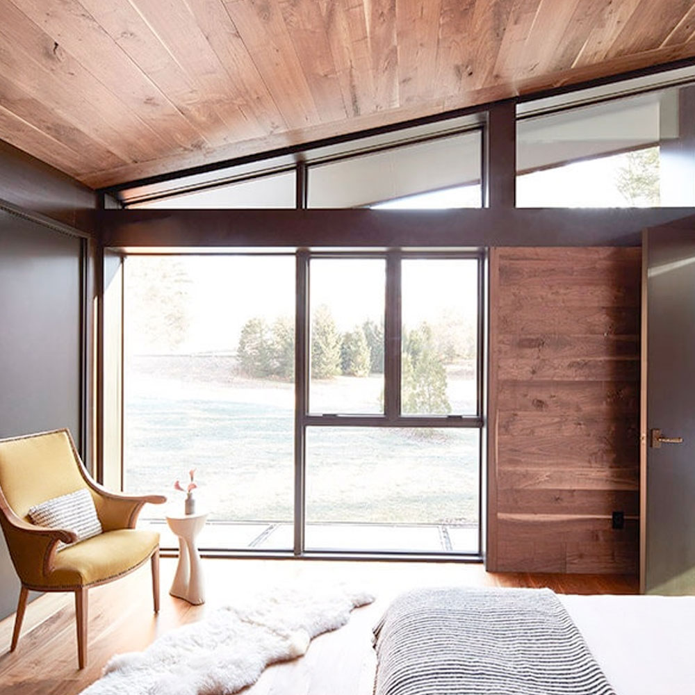 Bright home interior featuring premium Pella replacement windows