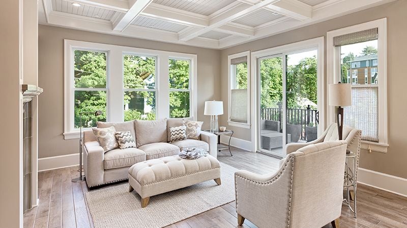 Parker neighborhood home with new windows