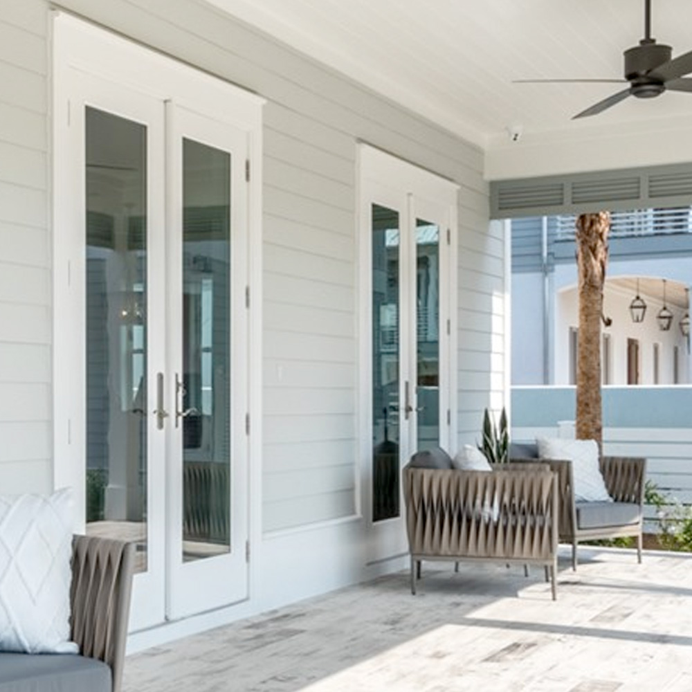 Modern home featuring a Neuma door system with expansive glass