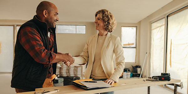 Final siding walkthrough