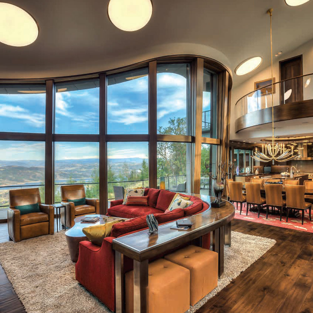 Bright home interior featuring premium Sierra Pacific replacement windows