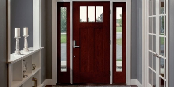 Therma-Tru Fiber-Classic woodgrain fiberglass door